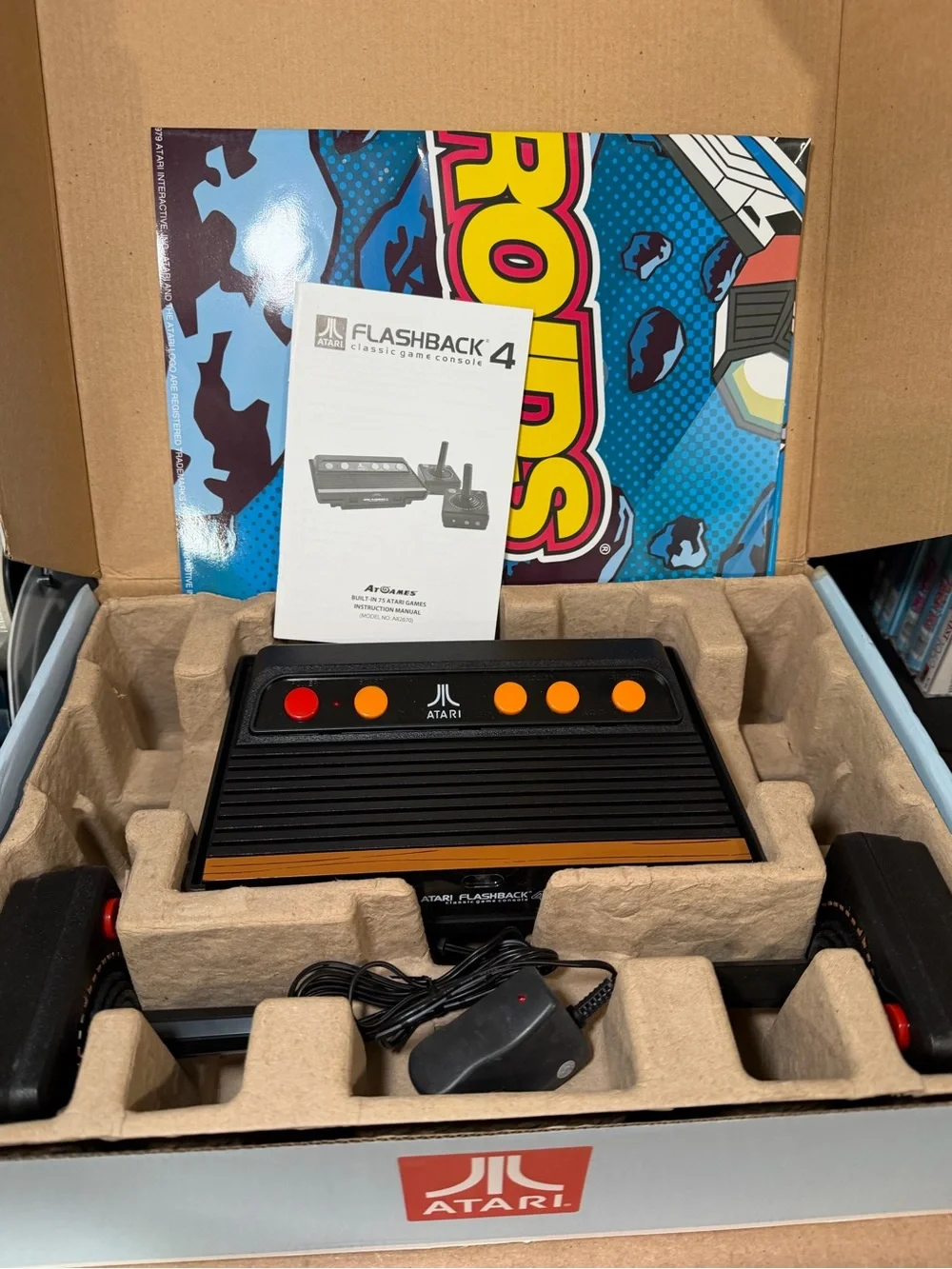 Atari Flashback 4: 40th Anniversary Special Edition Console w/75 Built In Games